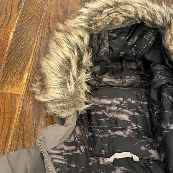 North Face Goose Down Belted Coat - Picture 5 of 6